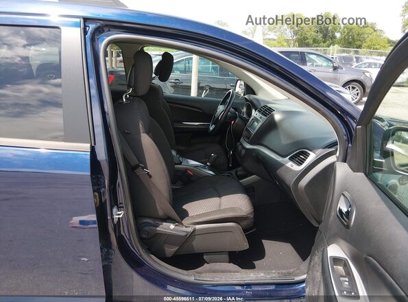3C4PDCBB8KT871141 2019 DODGE JOURNEY Синий Вид салона спереди