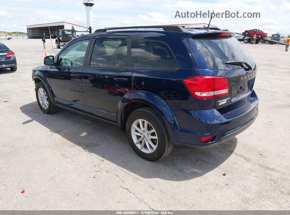 3C4PDCBB8KT871141 2019 DODGE JOURNEY Синий Задняя левая четверть