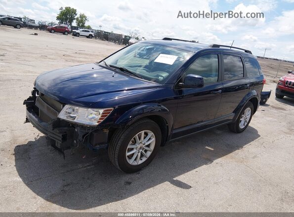 3C4PDCBB8KT871141 2019 DODGE JOURNEY Синий Передняя левая четверть