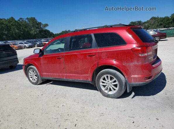 3C4PDCBB9HT527052 2017 DODGE JOURNEY Red Rear left