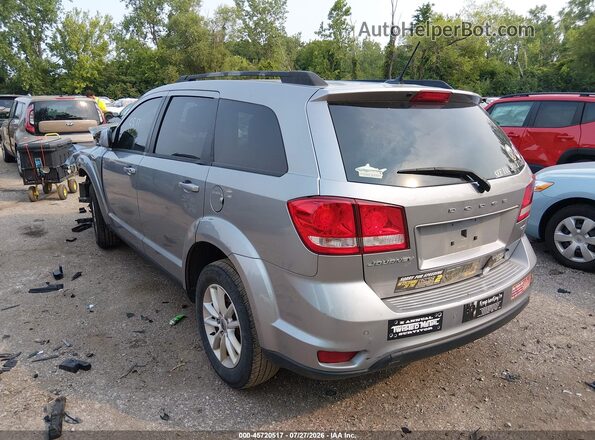 3C4PDCBB9JT276295 2018 DODGE JOURNEY Silver Trasero izquierdo