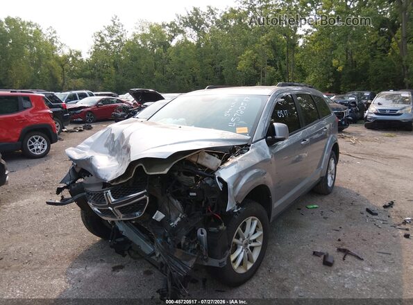 3C4PDCBB9JT276295 2018 DODGE JOURNEY Silver Vista tres cuartos delantera izquierda