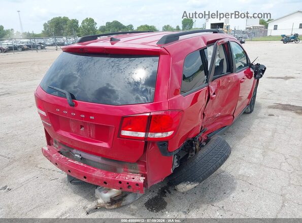 3C4PDCBB9KT844658 2019 DODGE JOURNEY Red Задня права чверть