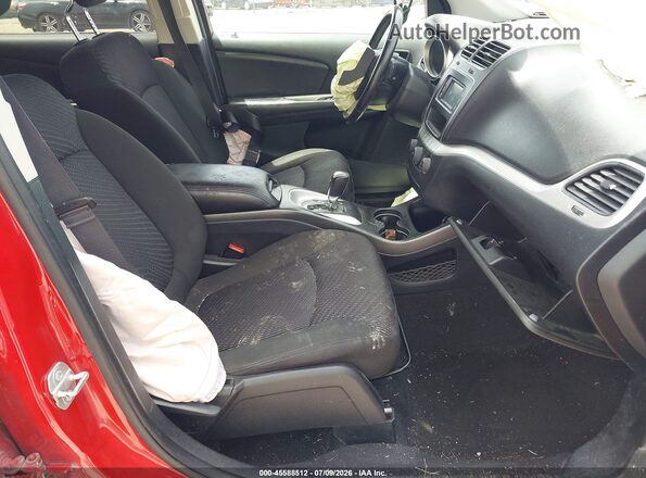 3C4PDCBB9KT844658 2019 DODGE JOURNEY Red Вид салону спереду