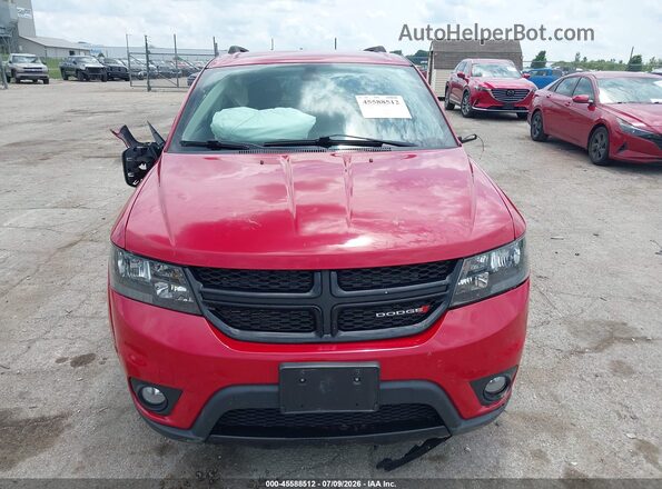 3C4PDCBB9KT844658 2019 DODGE JOURNEY Red Вид задньої частини салону