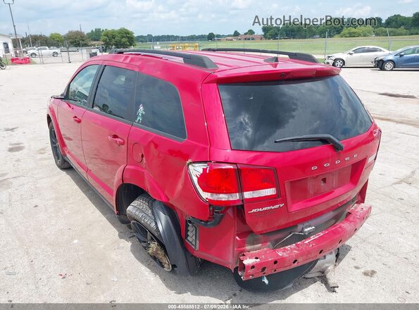 3C4PDCBB9KT844658 2019 DODGE JOURNEY Red Задня ліва чверть