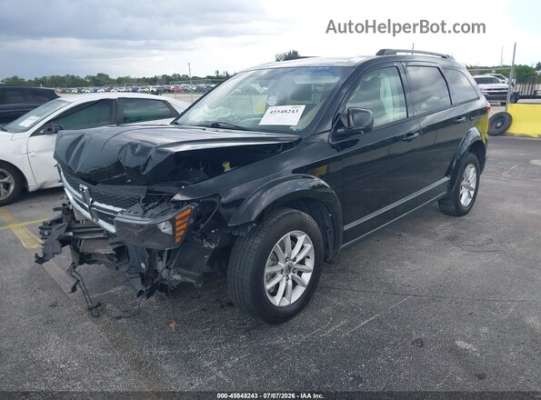 3C4PDCBBXKT718390 2019 DODGE JOURNEY Black Przód lewy