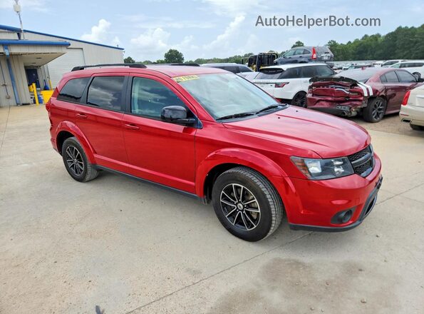 3C4PDCBBXKT719717 2019 DODGE JOURNEY Red Front right
