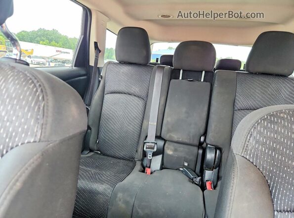 3C4PDCBBXKT719717 2019 DODGE JOURNEY Red Rear seats view
