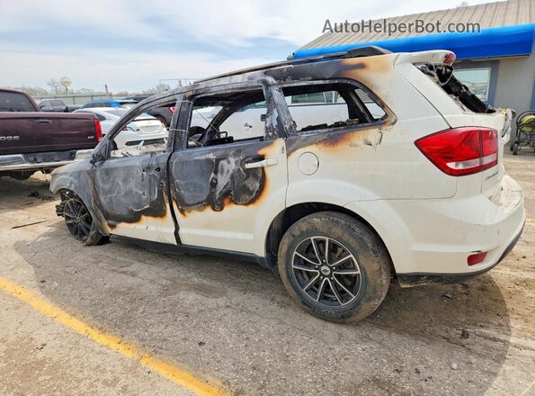3C4PDCBBXKT738493 2019 DODGE JOURNEY White Trasero izquierdo