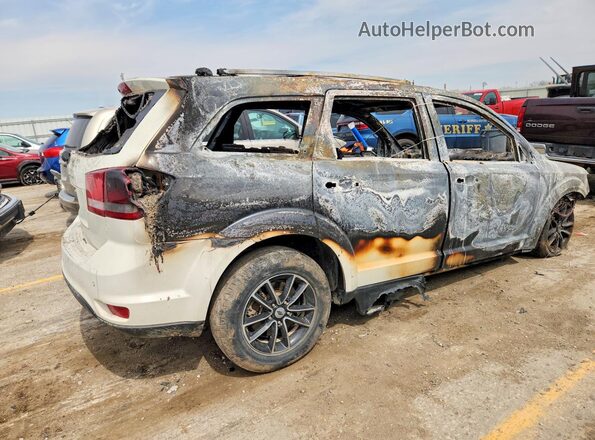 3C4PDCBBXKT738493 2019 DODGE JOURNEY White Trasero derecho