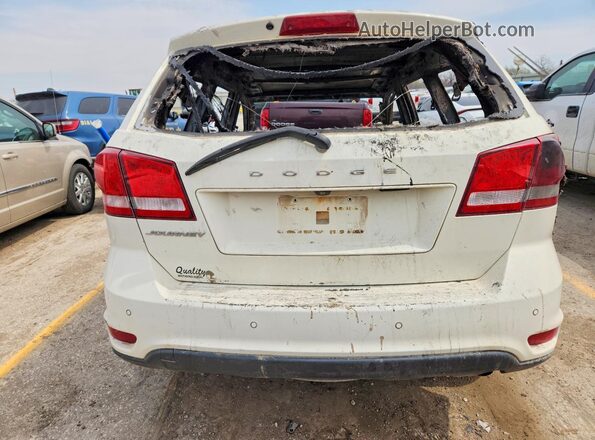 3C4PDCBBXKT738493 2019 DODGE JOURNEY White Vista trasera