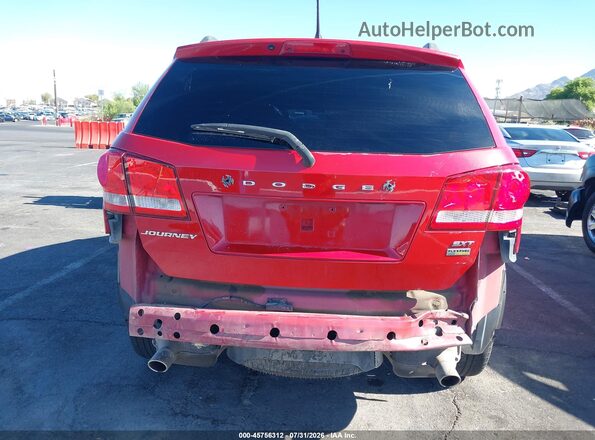 3C4PDCBG0GT102295 2016 DODGE JOURNEY Red Widok z przodu