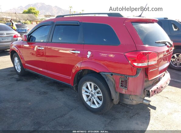 3C4PDCBG0GT102295 2016 DODGE JOURNEY Red Tył lewy