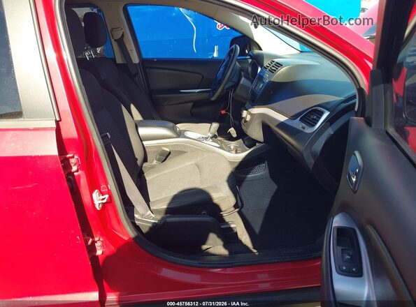 3C4PDCBG0GT102295 2016 DODGE JOURNEY Red Widok wnętrza z przodu
