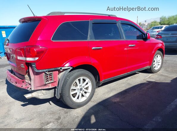 3C4PDCBG0GT102295 2016 DODGE JOURNEY Red Tył prawy