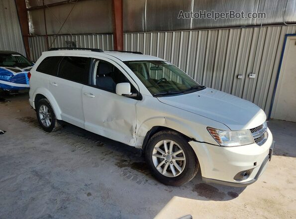 3C4PDCBG0GT223795 2016 DODGE JOURNEY Белый Передняя правая четверть
