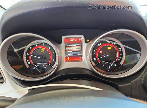 3C4PDCBG0GT223795 2016 DODGE JOURNEY Белый Вид щитка приборов