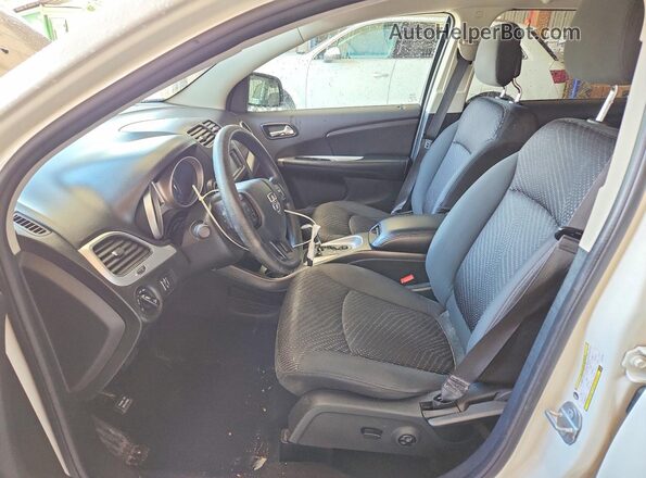 3C4PDCBG0GT223795 2016 DODGE JOURNEY Белый Вид салона спереди