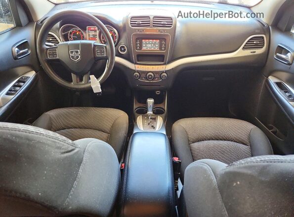 3C4PDCBG0GT223795 2016 DODGE JOURNEY Белый Вид панели приборов