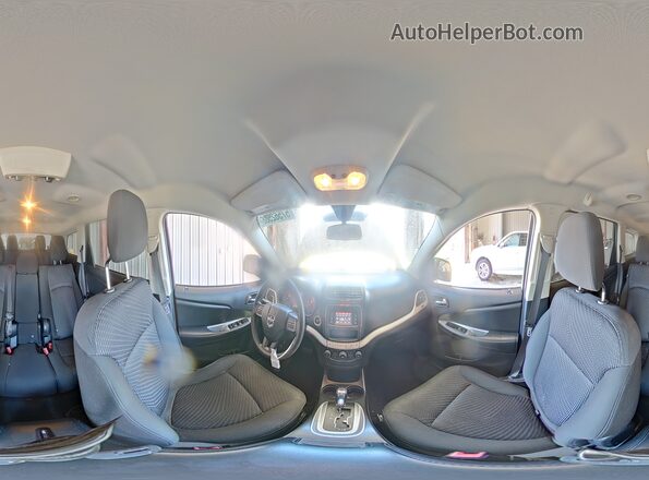 3C4PDCBG0GT223795 2016 DODGE JOURNEY Белый Панорамный вид салона 360°