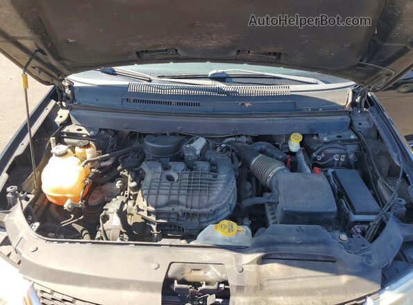 3C4PDCBG0HT511205 2017 DODGE JOURNEY Black Vista del compartimento del motor