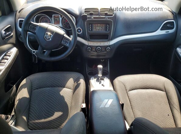 3C4PDCBG0HT514539 2017 DODGE JOURNEY Black Вид панелі приладів