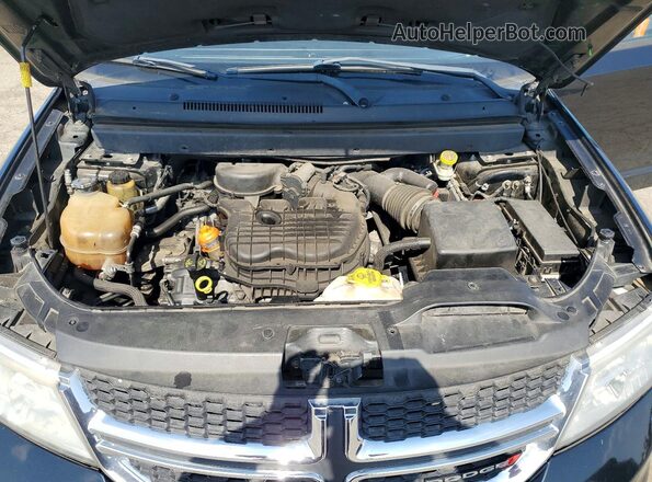 3C4PDCBG0HT514539 2017 DODGE JOURNEY Black Вид підкапотного простору