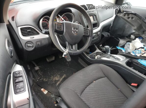 3C4PDCBG0HT534399 2017 DODGE JOURNEY Gray Dashboard view