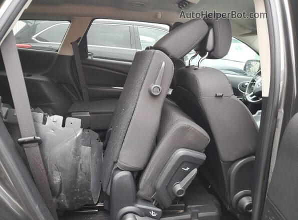 3C4PDCBG0HT534399 2017 DODGE JOURNEY Gray Rear seats view