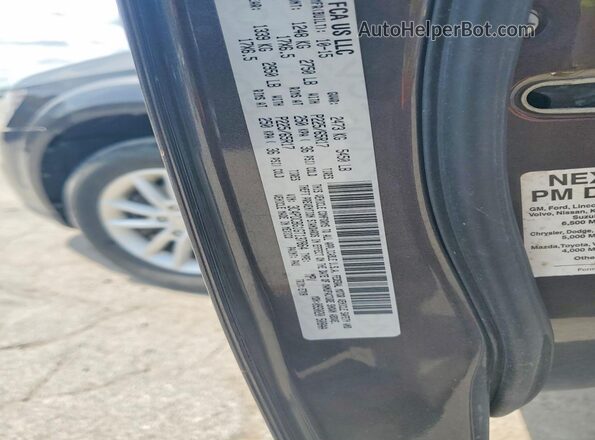 3C4PDCBG1GT137864 2016 DODGE JOURNEY Black Вид наклейки з VIN-кодом