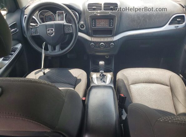 3C4PDCBG1GT137864 2016 DODGE JOURNEY Black Вид панелі приладів