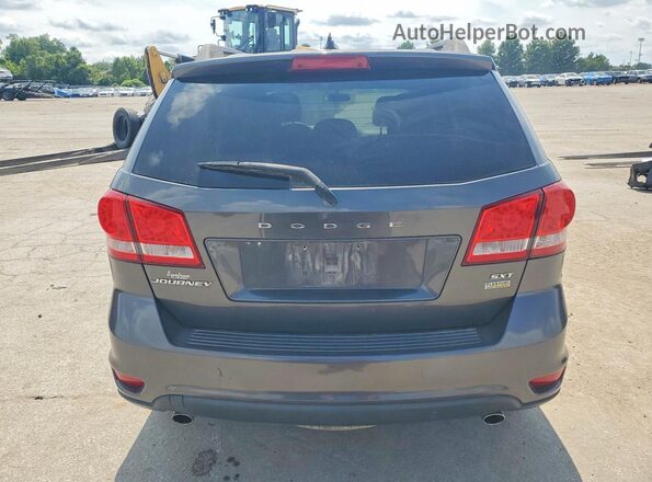 3C4PDCBG1GT137864 2016 DODGE JOURNEY Black Вид ззаду