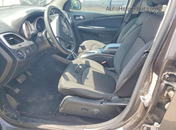 3C4PDCBG1GT137864 2016 DODGE JOURNEY Black Вид салону спереду