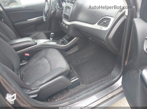 3C4PDCBG1GT153000 2016 DODGE JOURNEY Black Вид салону спереду