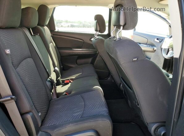 3C4PDCBG1KT750768 2019 DODGE JOURNEY Black Вид задньої частини салону