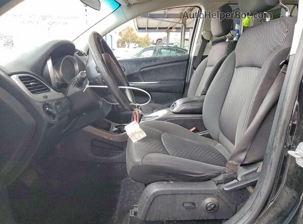 3C4PDCBG2GT126680 2016 DODGE JOURNEY Black Front interior view