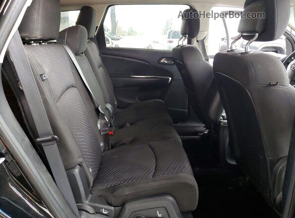 3C4PDCBG2GT126680 2016 DODGE JOURNEY Black Rear seats view
