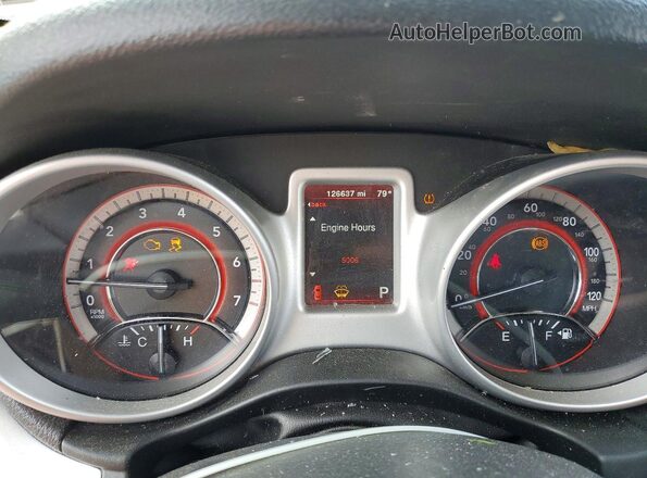 3C4PDCBG2HT554766 2017 DODGE JOURNEY Charcoal Вид щитка приладів