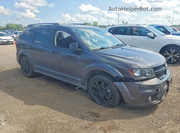 3C4PDCBG2HT582048 2017 DODGE JOURNEY Gray Передня права чверть