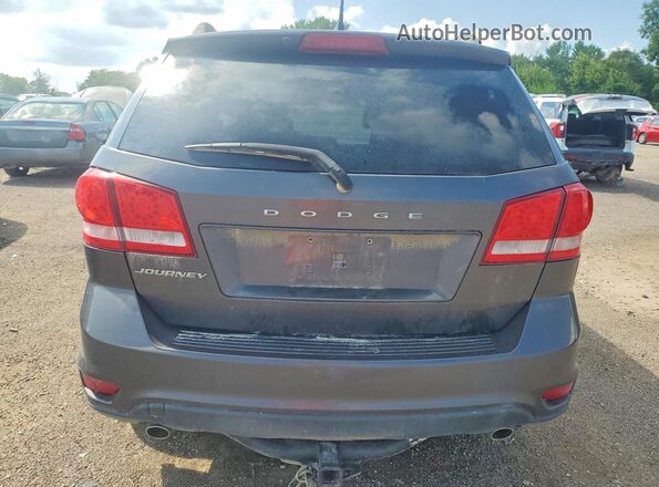 3C4PDCBG2HT582048 2017 DODGE JOURNEY Gray Вид ззаду