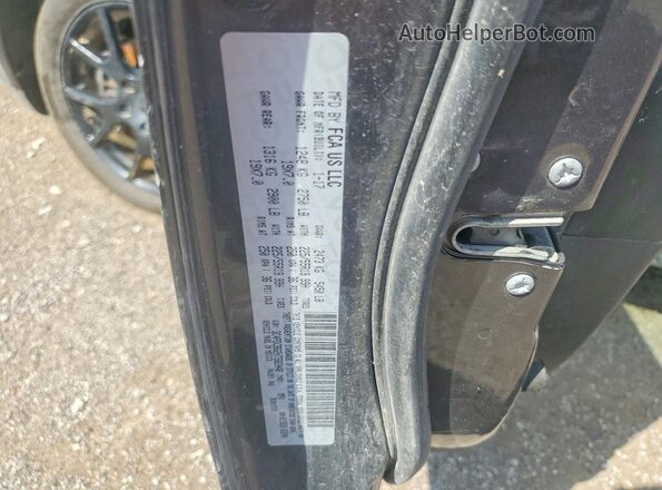 3C4PDCBG2HT582048 2017 DODGE JOURNEY Gray Вид наклейки з VIN-кодом