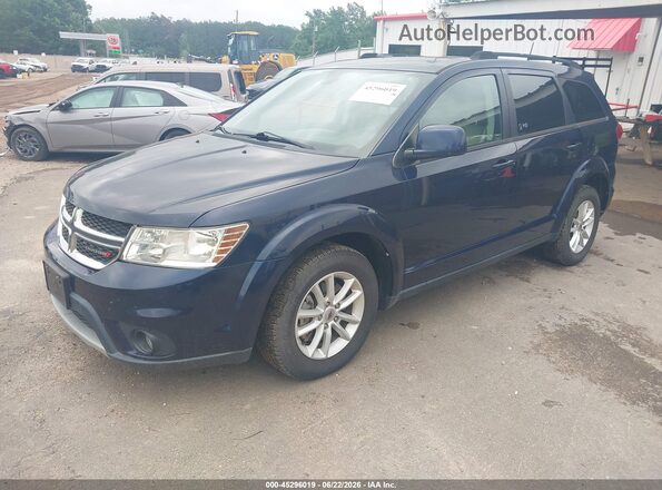 3C4PDCBG2JT526004 2018 DODGE JOURNEY Blue Առջևի ձախ երեք քառորդ տեսարան