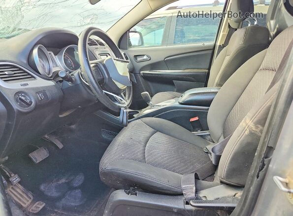 3C4PDCBG3GT137297 2016 DODGE JOURNEY Silver Вид салону спереду