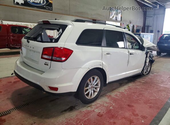 3C4PDCBG3GT228781 2016 DODGE JOURNEY Белый Задняя правая четверть