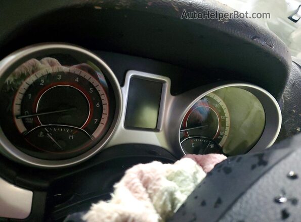 3C4PDCBG3GT228781 2016 DODGE JOURNEY Белый Вид щитка приборов