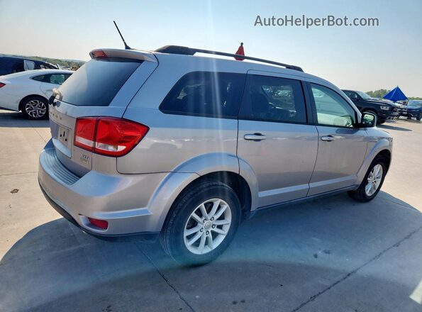 3C4PDCBG3HT509206 2017 DODGE JOURNEY Серебряный Задняя правая четверть