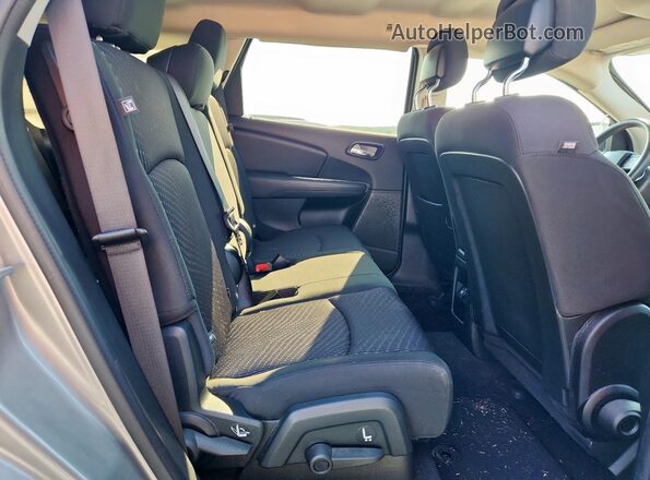 3C4PDCBG3HT509206 2017 DODGE JOURNEY Серебряный Вид задней части салона