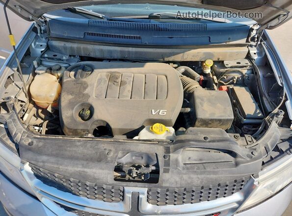3C4PDCBG3HT509206 2017 DODGE JOURNEY Серебряный Вид подкапотного пространства