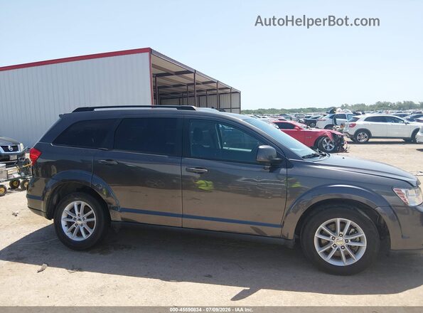 3C4PDCBG3HT509528 2017 DODGE JOURNEY Gray Вид щитка приладів